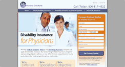 Desktop Screenshot of mr-disability-insurance.com